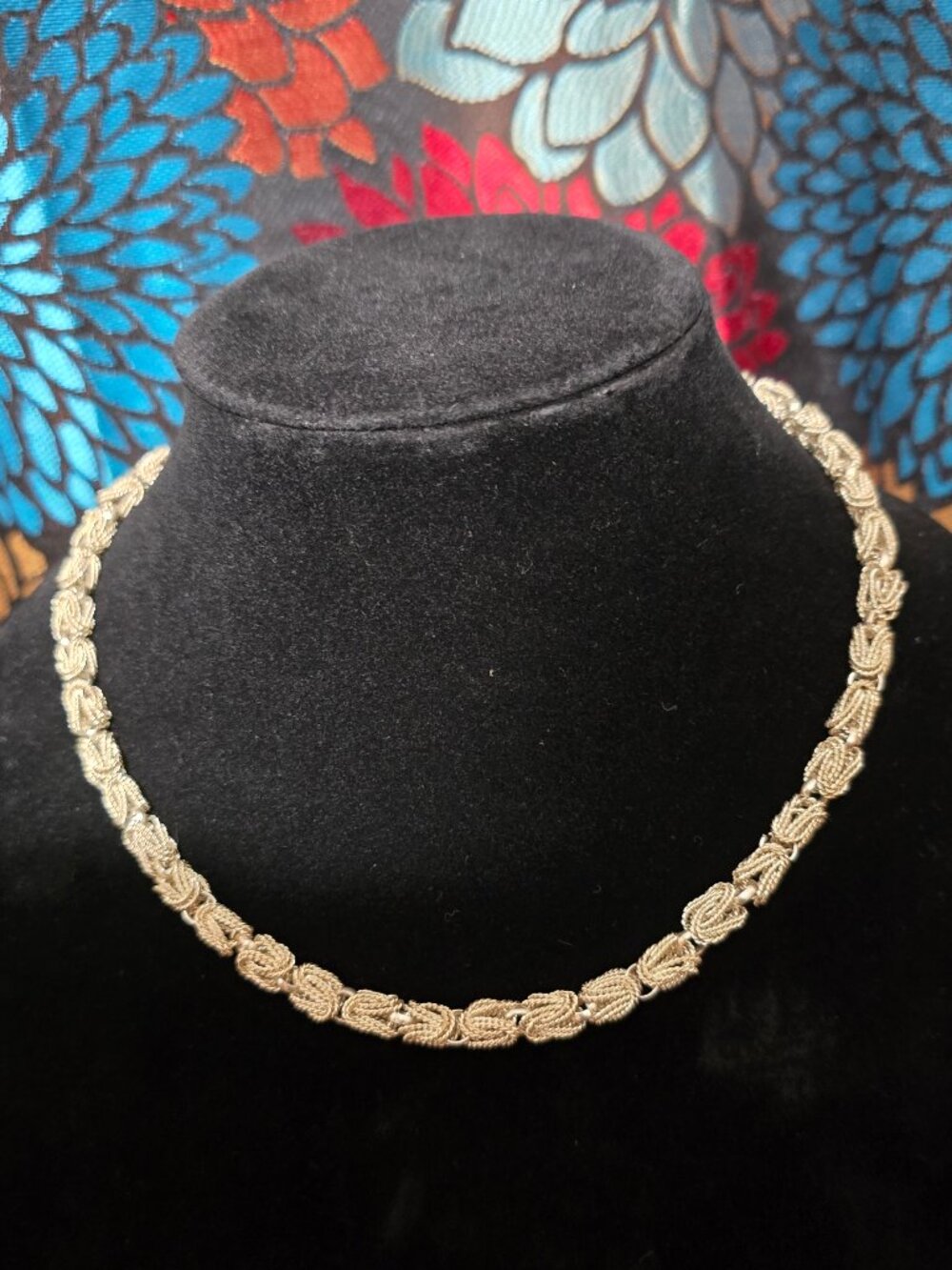 Interesting Silver Necklace